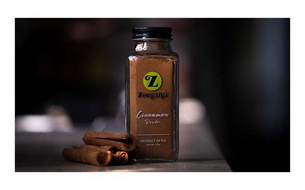 ZORGANIC CINNAMON POWDER (GLASS JAR) -120G