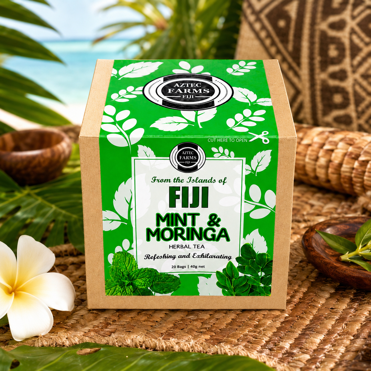 Mint & Moringa Herbal Tea