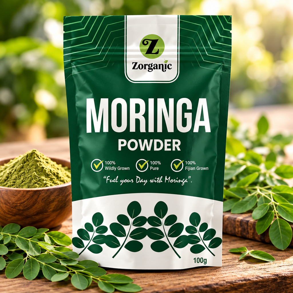 Zorganic Moringa Powder - 100g pouch