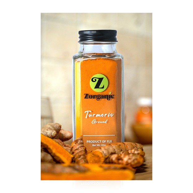 ZORGANIC TURMERIC POWDER (GLASS JAR) - 100G