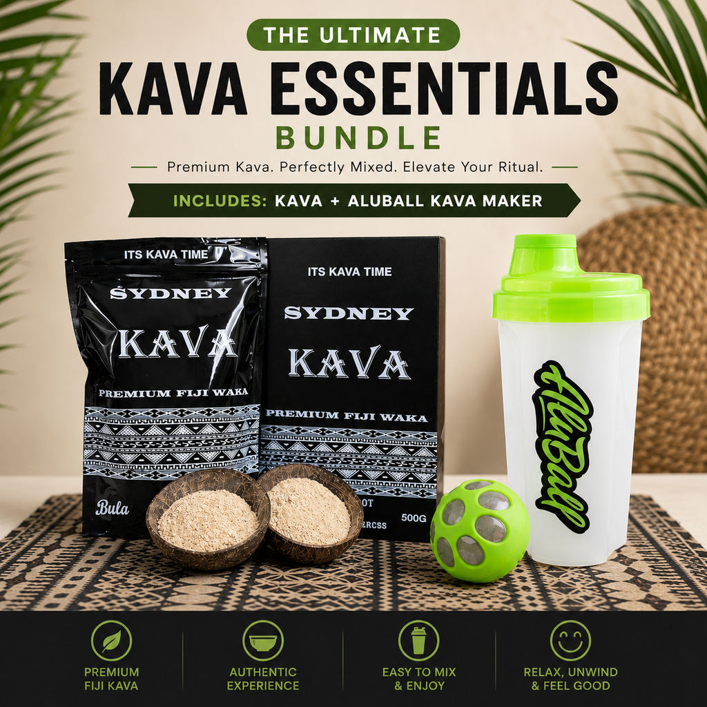 Kava + AluBall Kava Maker Bundle in 200g and 500g - Sydney Kava