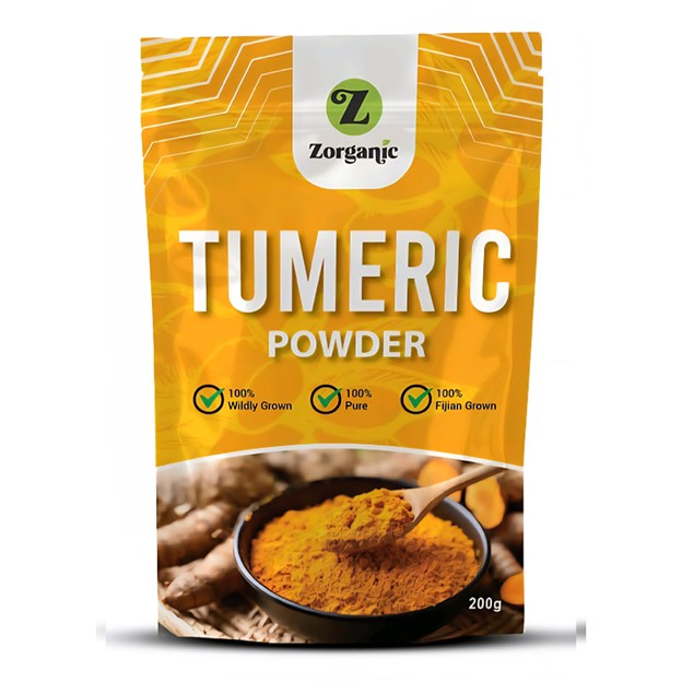 ZORGANIC TURMERIC POWDER -200G